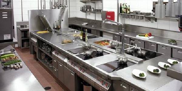Image That Shows A Restaurent Kitchen Equipment