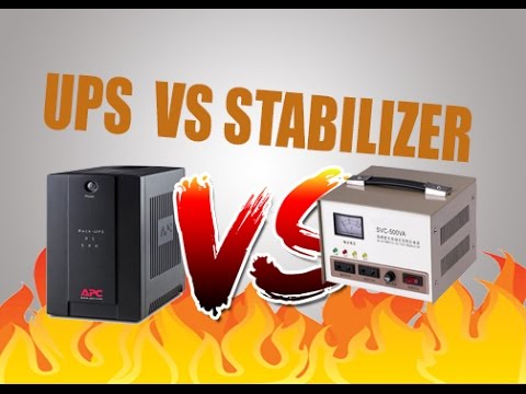 UPS vs. Stabilizers